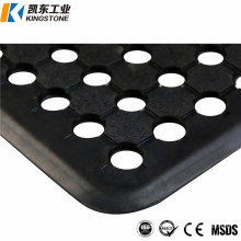 10 Meters Long Black Rubber Roll Matting in Black Color